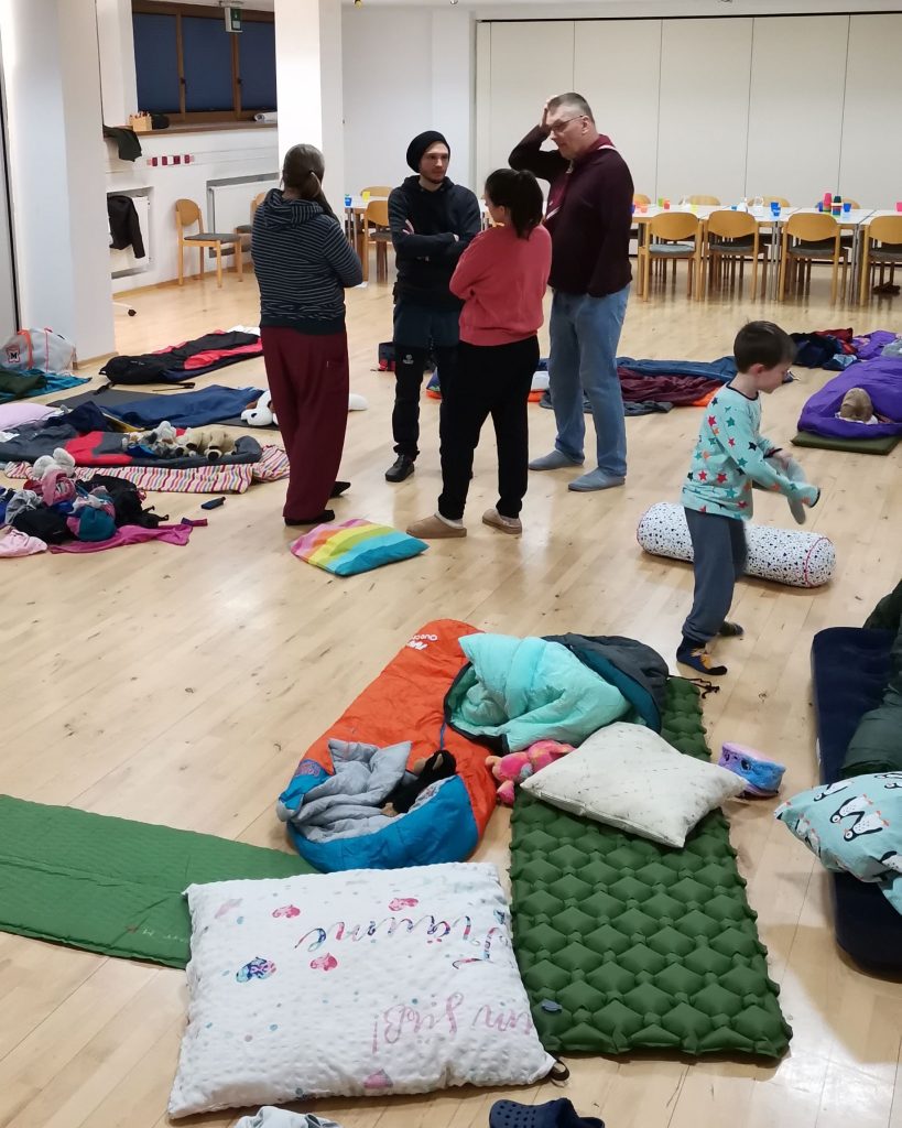 Übernachtung-Gruppenraum